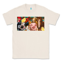 Natural Farm animals with aztec Classic Tee - RanaPortraitStore