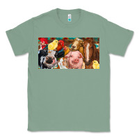 Sage Farm animals with aztec Classic Tee - RanaPortraitStore