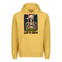 Antique Gold let it snow Premium Hoodie - RanaPortraitStore
