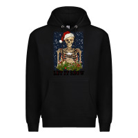 Black let it snow Premium Hoodie - RanaPortraitStore