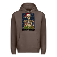 Coffee let it snow Premium Hoodie - RanaPortraitStore
