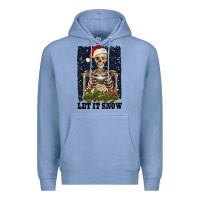 Colony Blue let it snow Premium Hoodie - RanaPortraitStore