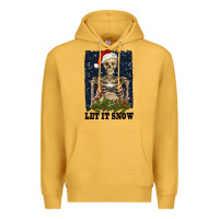 Mustard let it snow Premium Hoodie - RanaPortraitStore