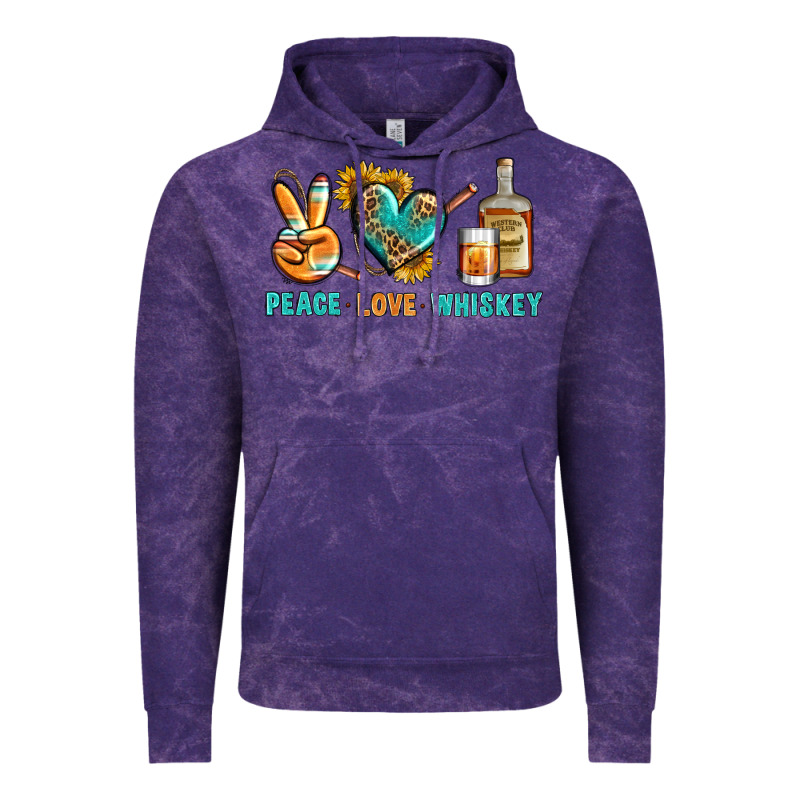 Peace Love Whiskey Vintage Hoodie by BundleAndBundleShop | Teevron