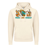 Vintage Artic Peace Love Whiskey Vintage Hoodie - BundleAndBundleShop