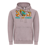 Vintage Zinc Peace Love Whiskey Vintage Hoodie - BundleAndBundleShop