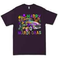 Plum happy mardi gras truck Premium Tee - CowGirlArtShop