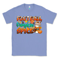 Colony Blue football pumpkin spice Classic Tee - CowGirlArtShop