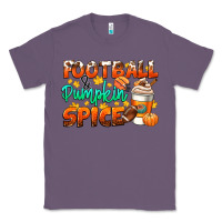 Lavender football pumpkin spice Classic Tee - CowGirlArtShop