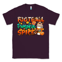 Plum football pumpkin spice Classic Tee - CowGirlArtShop