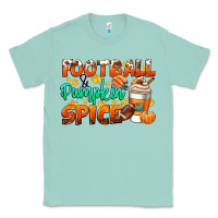 Seafoam football pumpkin spice Classic Tee - CowGirlArtShop