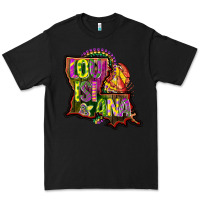 Black louisiana map Premium Tee - CowGirlArtShop
