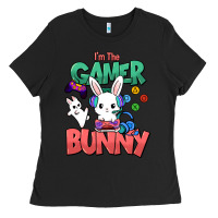 I'm The Game Bunny Easter Day Ladies Tee | Teevron