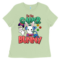 Matcha I'm the game Bunny Easter day Ladies Tee - HowdyJamesFarm