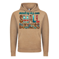 Vintage Coffee Minding My Own Small Business Vintage Hoodie - BundleAndBundleShop
