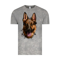 Cloud Rock German Shepherd Vintage Tee - Jasminsmagicworld