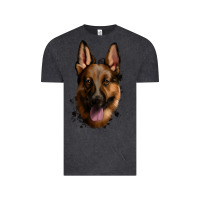 Vintage Black German Shepherd Vintage Tee - Jasminsmagicworld