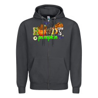 Smoke howdy halloween pumpkins Zipper Hoodie - AdoDesignShop