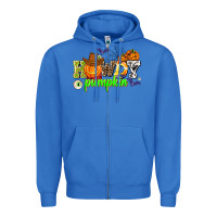Howdy Halloween Pumpkins Zipper Hoodie | Teevron