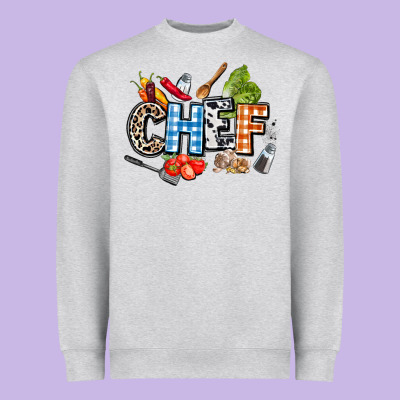 Chef Heavyweight Sweatshirt Designed By Adodesignshop
