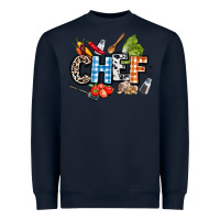 Navy chef Heavyweight Sweatshirt - AdoDesignShop
