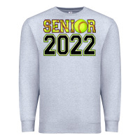 Heather Grey senior softball Premium Sweatshirt - AdoDesignShop