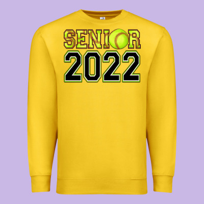 Senior Softball Premium Sweatshirt Designed By Adodesignshop