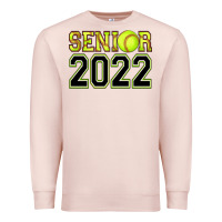 Pale Pink senior softball Premium Sweatshirt - AdoDesignShop