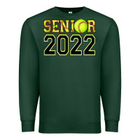 Sports Green senior softball Premium Sweatshirt - AdoDesignShop