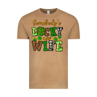 Vintage Camel St. Patrick's Somebody’s lucky ass wife Vintage Tee - OliviaCreatesArt