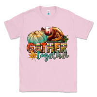 Bubblegum Pink gather together Classic Tee - CowGirlArtShop