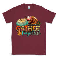 Burgundy gather together Classic Tee - CowGirlArtShop