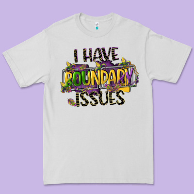 I Have Boundary Issues Premium Tee Designed By Cowgirlartshop