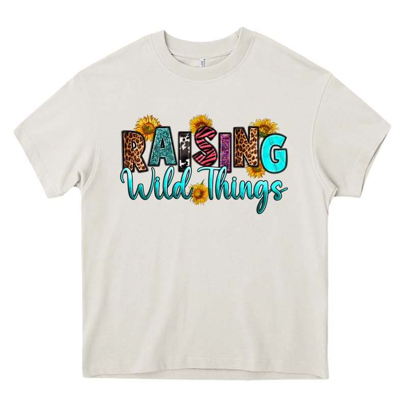 Raising Wild Things Heavy Core Tee by RanaPortraitStore | Teevron
