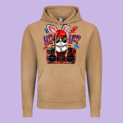 Hip Hop Vintage Hoodie Designed By Fadigitalartstudio