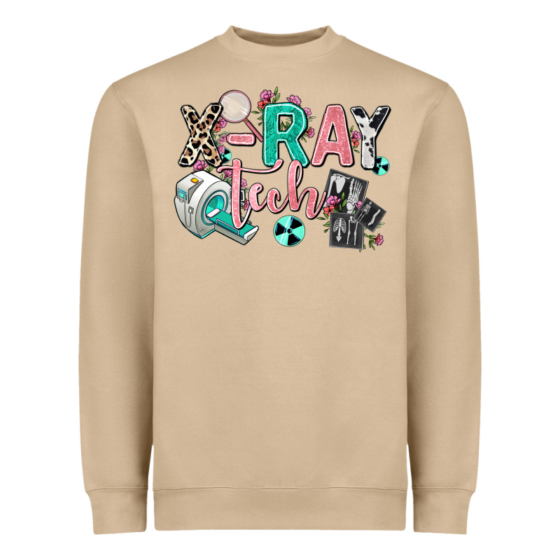 X Ray Tech Heavyweight Sweatshirt by AdoDesignShop | Teevron