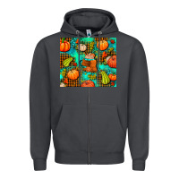 Smoke pumpkin spice and pumpkin Zipper Hoodie - AdoDesignShop