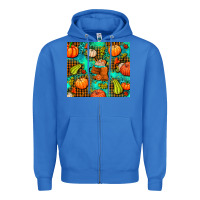True Royal pumpkin spice and pumpkin Zipper Hoodie - AdoDesignShop