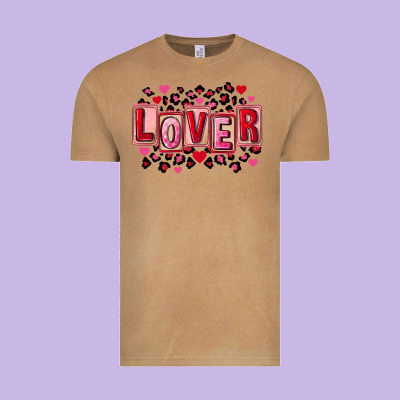 Valentine's Day Lover Vintage Tee Designed By Fadigitalartstudio