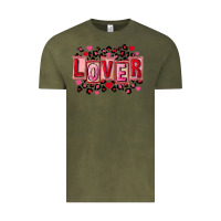 Vintage Olive Valentine's Day lover Vintage Tee - FaDigitalArtStudio