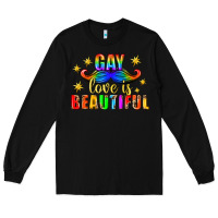 Black Gay Love Is Beautiful Pride Lgbtq Long Sleeve Tee - BundleAndBundleShop