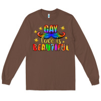 Chestnut Gay Love Is Beautiful Pride Lgbtq Long Sleeve Tee - BundleAndBundleShop