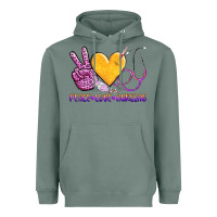 Sage peace love nursing Heavyweight Hoodie - AdoDesignShop