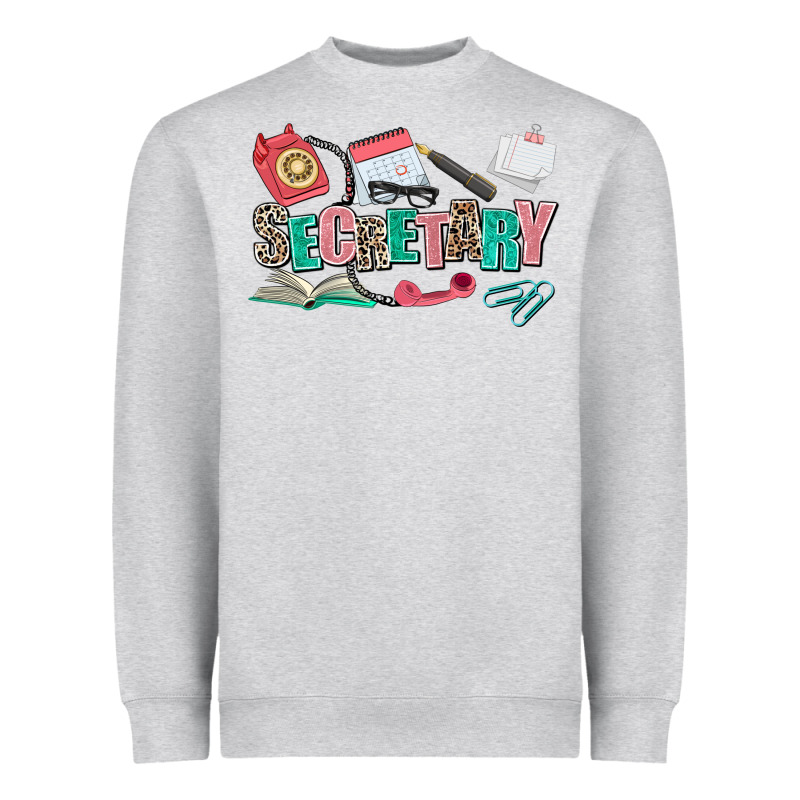 Secretary Heavyweight Sweatshirt by AdoDesignShop | Teevron