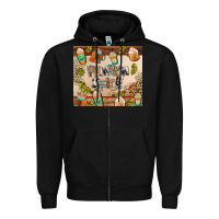 Black pumpkin spice Zipper Hoodie - AdoDesignShop
