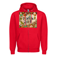 Red pumpkin spice Zipper Hoodie - AdoDesignShop