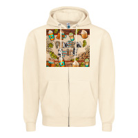Sandshell pumpkin spice Zipper Hoodie - AdoDesignShop