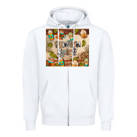 White pumpkin spice Zipper Hoodie - AdoDesignShop