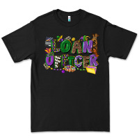 Black loan officer mardi gras cowgirl Premium Tee - CowGirlArtShop