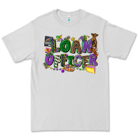 Dove Grey loan officer mardi gras cowgirl Premium Tee - CowGirlArtShop